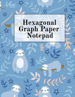 Hexagonal Graph Paper Notepad: Hexagon Notebook (.2 per side, small) - Draw, Doodle, Craft, Tilt, Quilt, Video Game & Mosaic Decoration Project Compo by Hexagon, Crafty