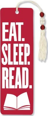 Beaded Bkmk Eat, Sleep Read by Peter Pauper Press, Inc