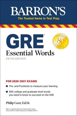 GRE Essential Words by Geer, Philip