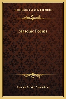 Masonic Poems by Masonic Service Association
