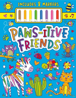 Paws-Itive Friends Coloring Kit: Coloring Kit by Kidsbooks
