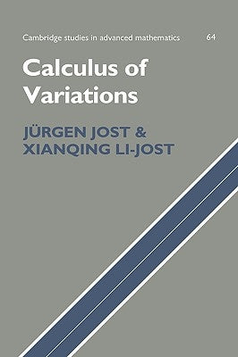 Calculus of Variations by Jost, J&#252;rgen