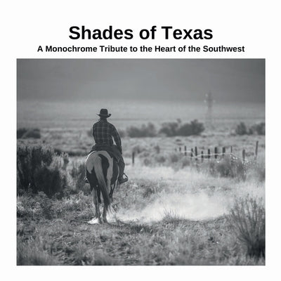 Shades of Texas: A Monochrome Tribute to the Heart of the Southwest by Sechovicz, David