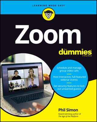 Zoom for Dummies by Simon, Phil