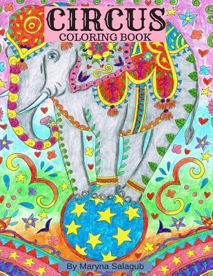 Circus coloring book by Salagub, Maryna