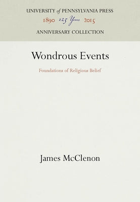 Wondrous Events by McClenon, James