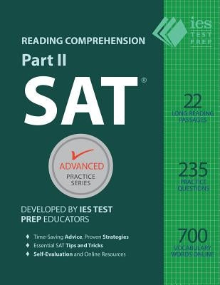 SAT Reading Comprehension, Part II: Accelerated Practice by Astuni, Arianna