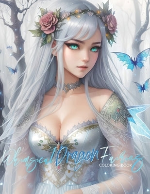 Whimsical Dragon Fairies: Adult Coloring Book by Carney, Tammy