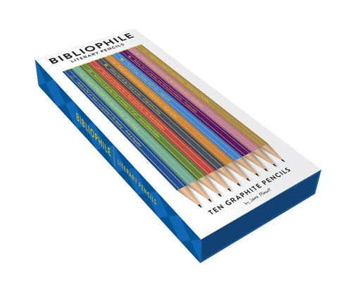 Bibliophile Literary Pencils by Mount, Jane