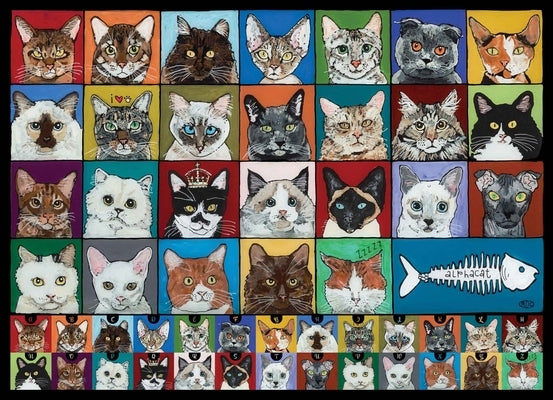 Alphacats 1000 Piece Jigsaw by Hennessy, John F.