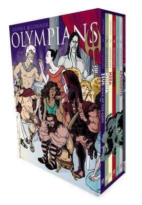 Olympians Boxed Set Books 1-6: Zeus, Athena, Hera, Hades, Poseidon & Aphrodite by O'Connor, George