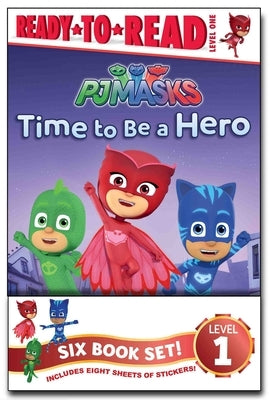 Pj Masks Ready-To-Read Value Pack: Time to Be a Hero; Pj Masks Save the Library!; Owlette and the Giving Owl; Gekko Saves the City; Power Up, Pj Masks by Various