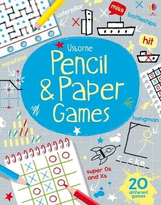 Pencil and Paper Games by Tudhope, Simon