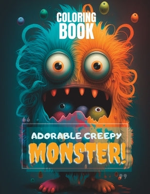 Adorable Creepy Monsters: A 40-page Coloring Book for Kids and Adults by Designs, Beto