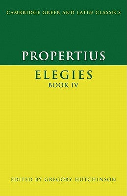 Propertius: Elegies by Propertius
