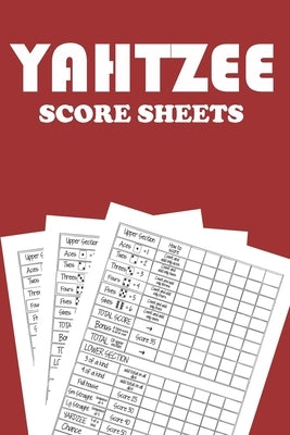 Yahtzee Score Pads: 120 Pages - Dice Board Game - YAHTZEE SCORE SHEETS - Yahtzee Score Cards - Yahtzee score book by Publishing, Board