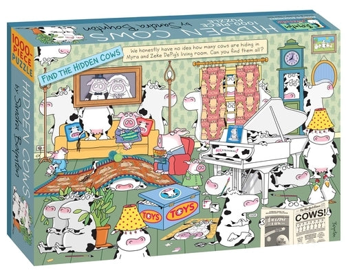 Hidden Cows: 1000-Piece Puzzle by Boynton, Sandra