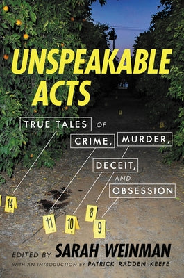 Unspeakable Acts: True Tales of Crime, Murder, Deceit, and Obsession by Weinman, Sarah