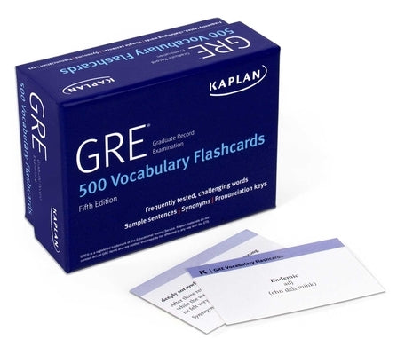 GRE Vocabulary Flashcards by Kaplan Test Prep