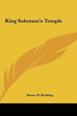 King Solomon's Temple by Redding, Moses Wolcott