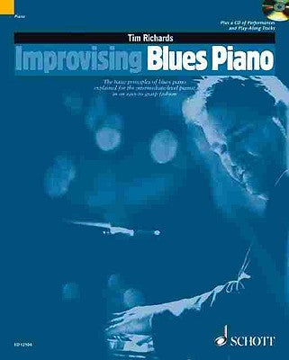 Improvising Blues Piano by Richards, Tim