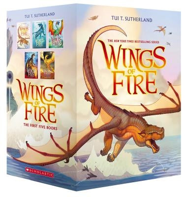 Wings of Fire Boxset, Books 1-5 (Wings of Fire) by Sutherland, Tui T.