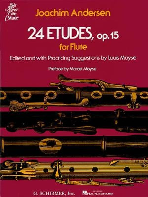 24 Etudes of Flutes, Op. 15 by Andersen, Joachim