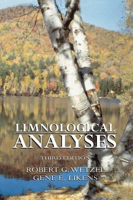 Limnological Analyses by Wetzel, Robert G.