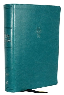 Nkjv, the Bible Study Bible, Leathersoft, Turquoise, Comfort Print: A Study Guide for Every Chapter of the Bible by O'Neal, Sam