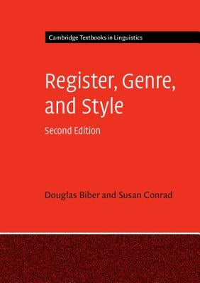Register, Genre, and Style by Biber, Douglas