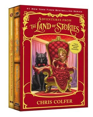 Adventures from the Land of Stories Set: The Mother Goose Diaries and Queen Red Riding Hood's Guide to Royalty by Colfer, Chris