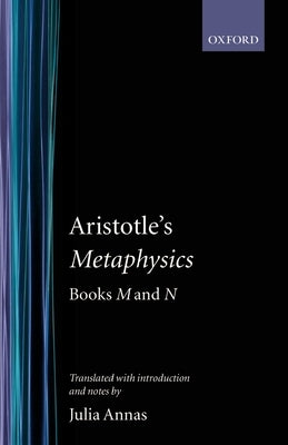 Metaphysics: Books M and N by Aristotle