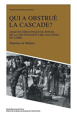 Qui a Obstrué La Cascade?: Analyse Sémantique Du Rituel de la Circoncision Chez Les Komo Du Zaire by Mahieu, Wauthier De