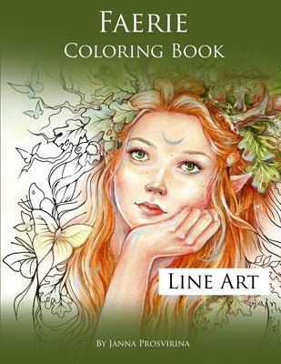 Faerie Coloring Book: Line Art by Prosvirina, Janna